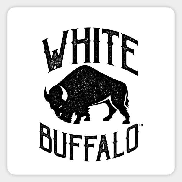 White Buffalo Western Sticker by scallywag